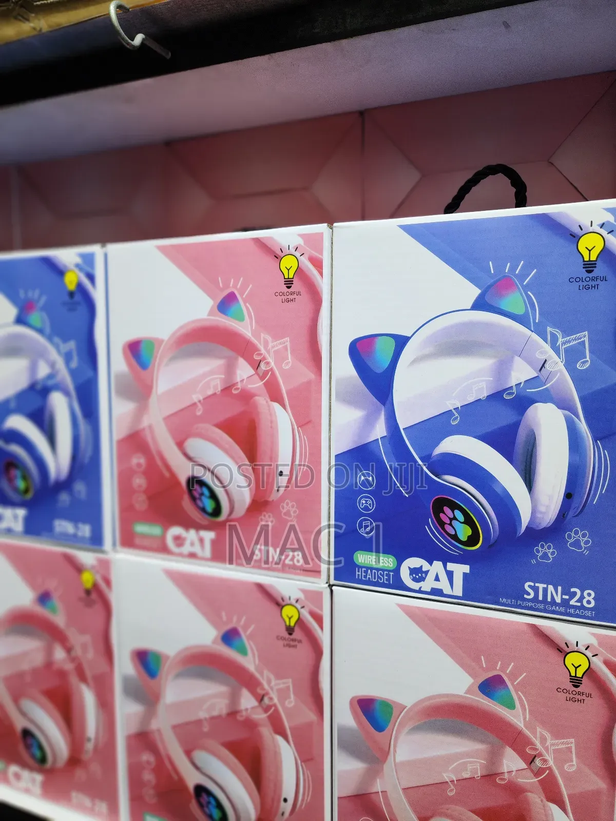 Kids Headphones Cat Ear Very Beautiful and Quality
