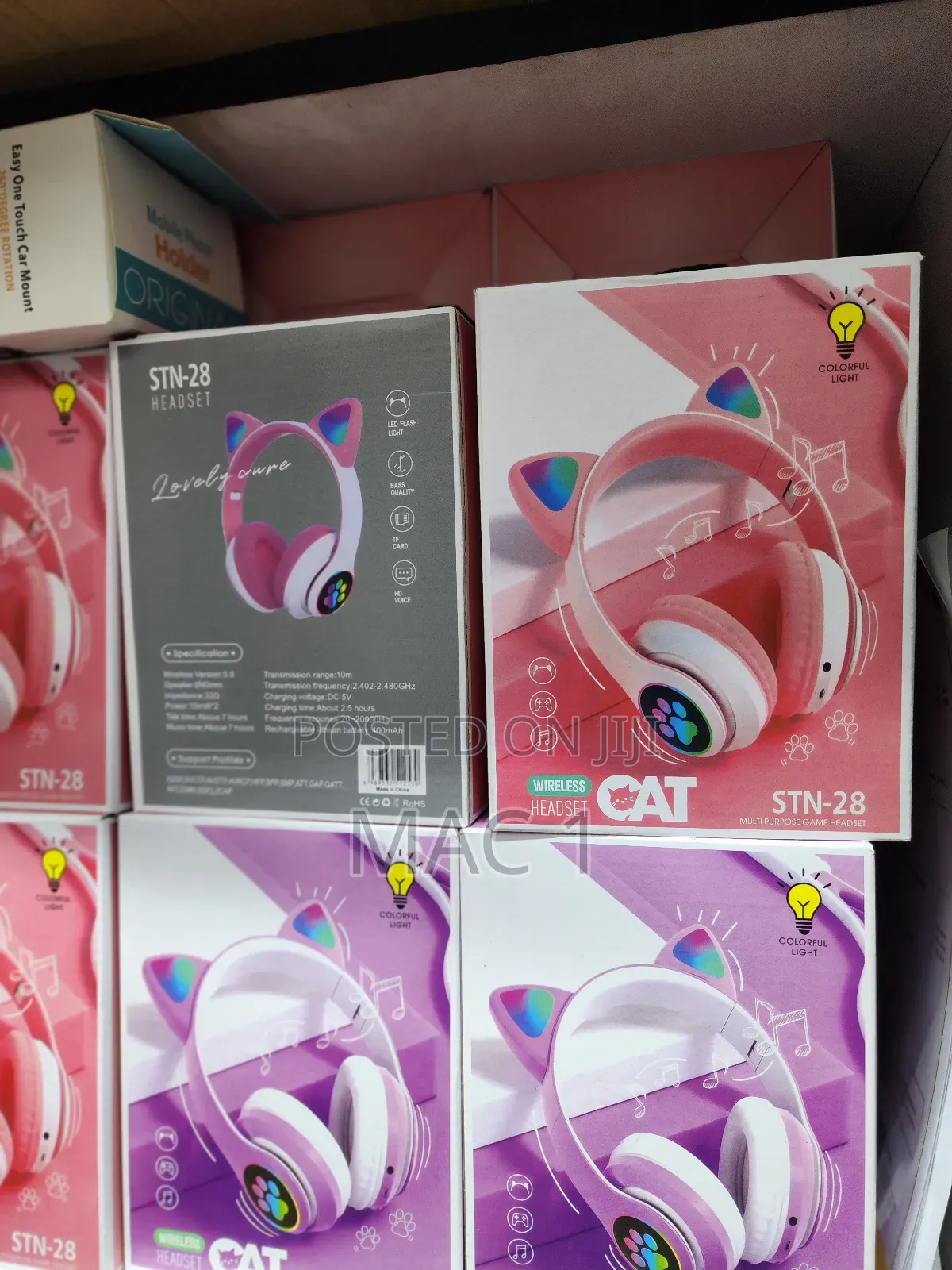 Kids Headphones Cat Ear Very Beautiful and Quality