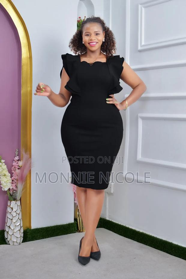 Elegant Black Dress/Funeral Dresscode - main view