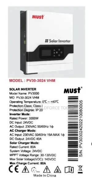 3kva Must Hybrid Smart Inverter
