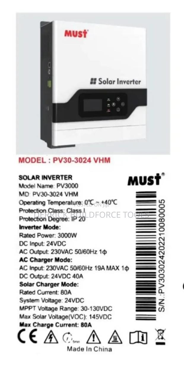 3kva Must Hybrid Smart Inverter