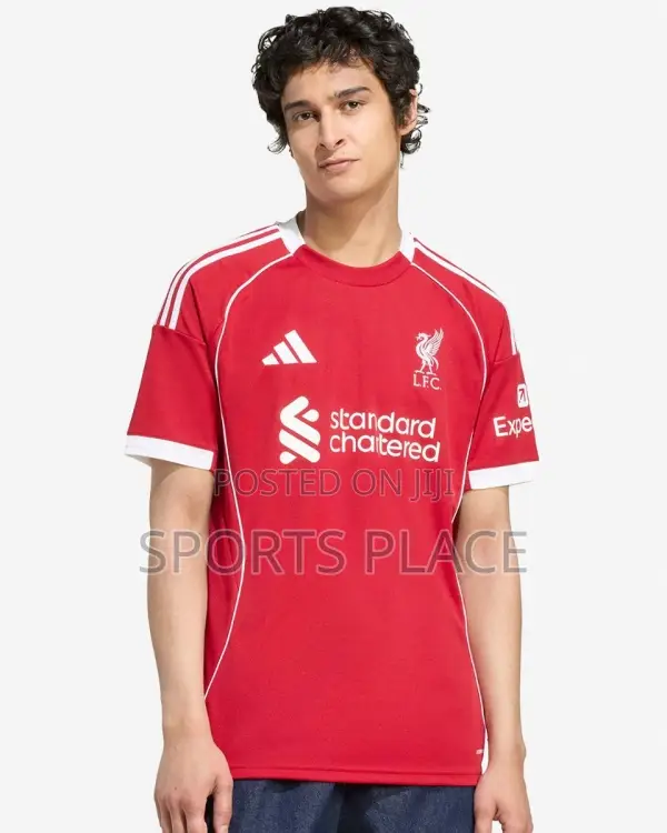 New Season Liverpool Adidas 2025-26 Home Jersey