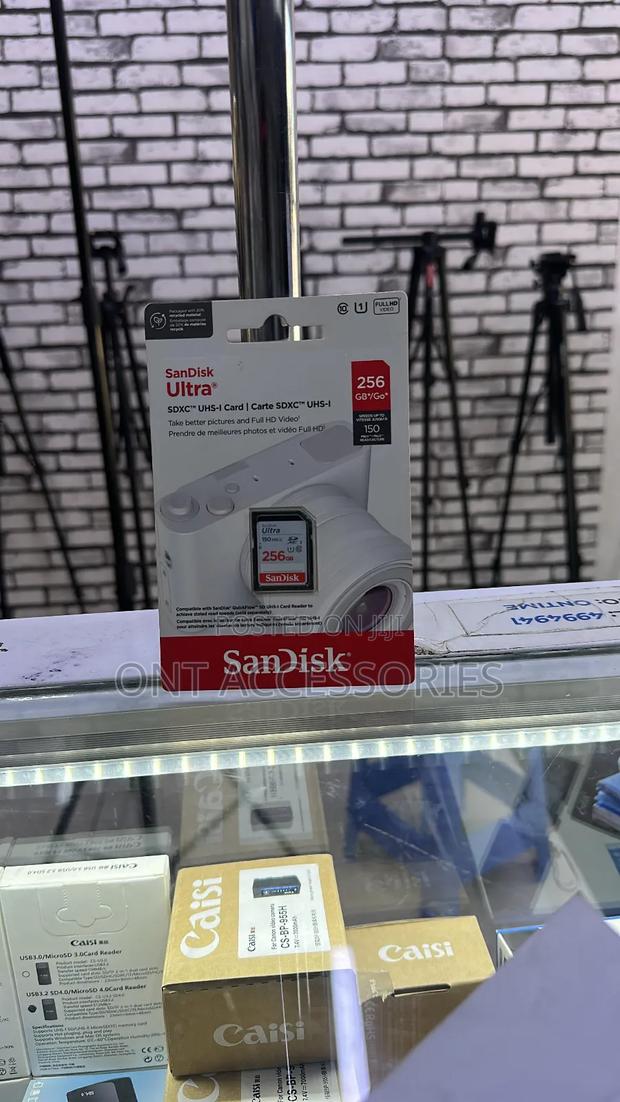 Sandisk 256 Gb Ultra SDXC Sd 150mbs Sd Card