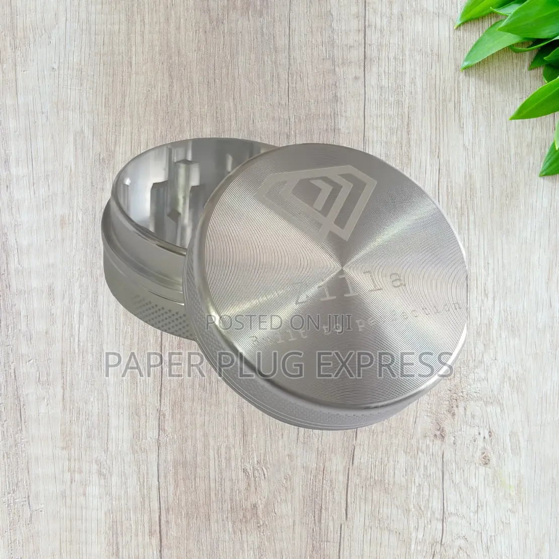 Zilla Aluminium 55mm Small Size Metallic Herb Grinder (2 Part/Layer)