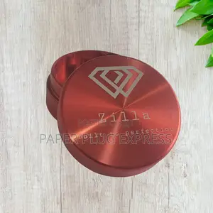 Zilla Aluminium 55mm Small Size Metallic Herb Grinder (2 Part/Layer)
