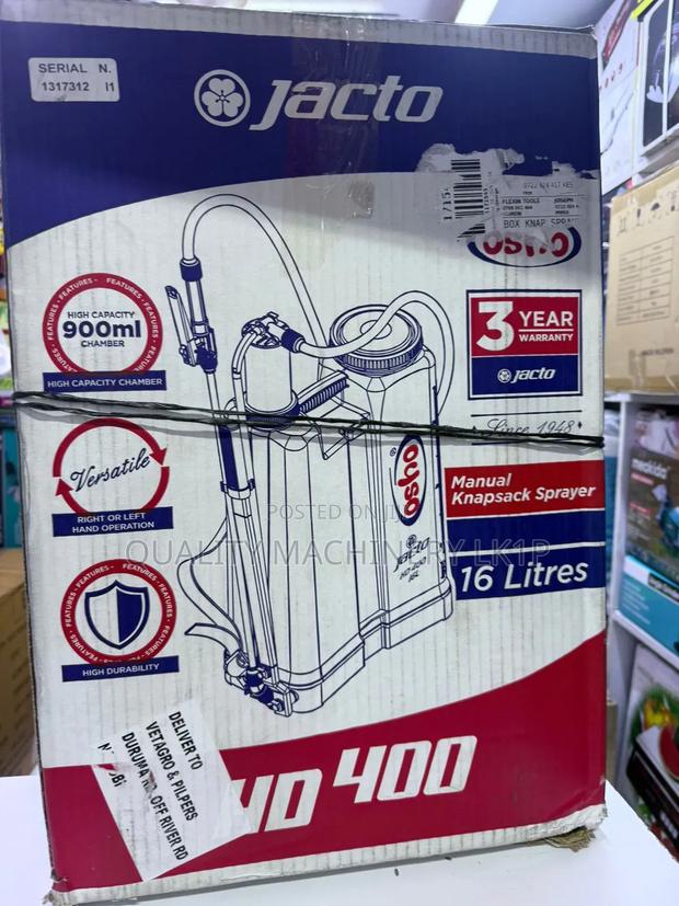 16l Hd Jacto Knapsack Sprayer