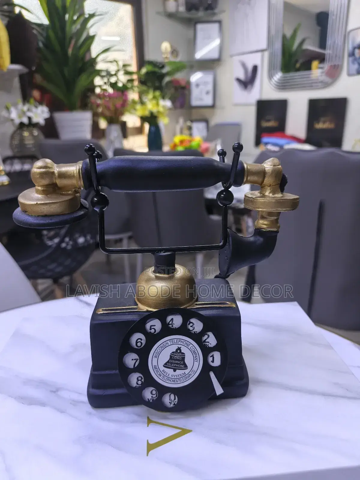 Retro Telephone Desktop Table Office and Home Decor