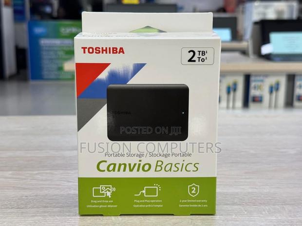 Toshiba External Hardrive 2tb - main view