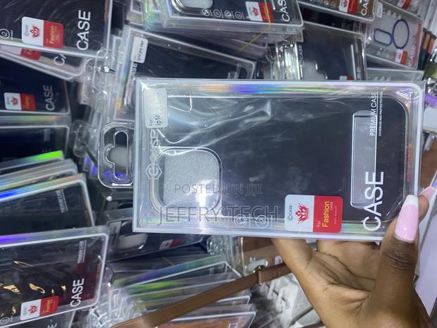 Kself iPhone 14 Pro Max Leather Case Built-in Invisible Stand - main view