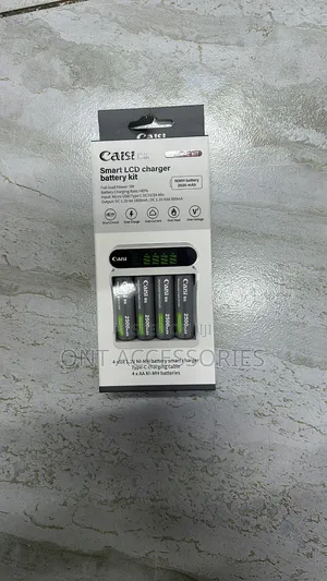 Caisi Aa Batteries Plus LCD Smart Charger