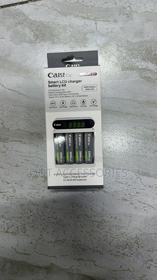 Caisi Aa Batteries Plus LCD Smart Charger