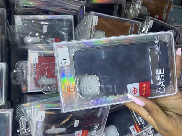 Berty iPhone 13 Leather Case Built-in Invisible Stand - thumbnail 2