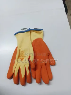 Orange Gloves