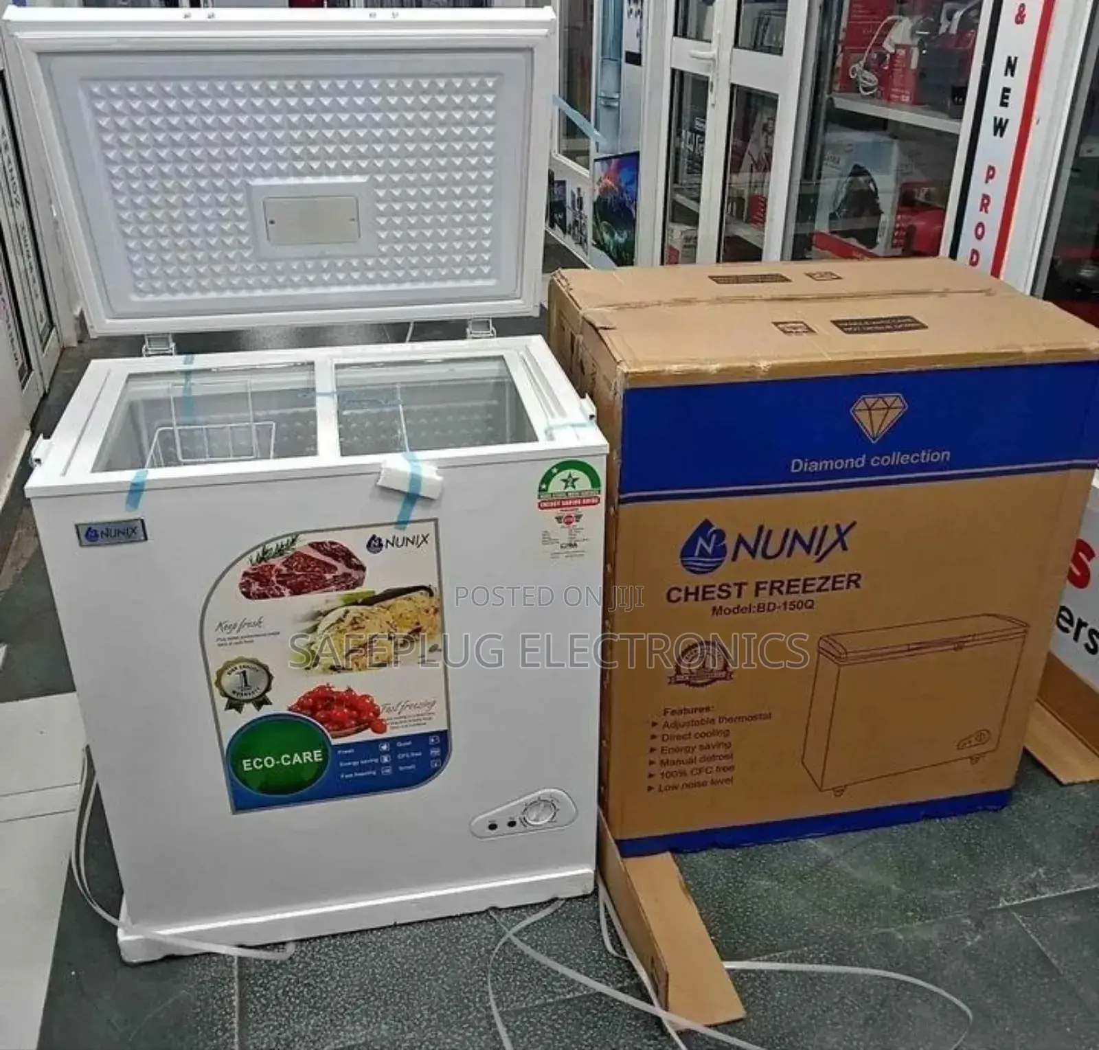 Nunix Chest Freezer 150ltrs