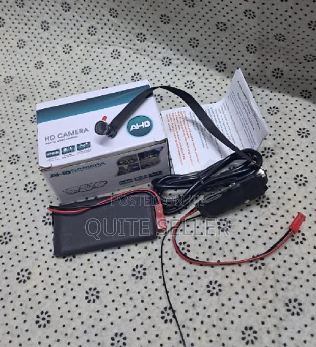 1080p Hd Wifi Pinhole Spy Camera ,With Motion Detection, Dc / Battery.