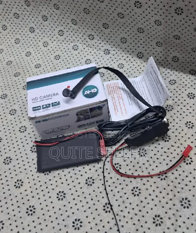New Wifi Pinhole Spy Camera With Motion Detection - Hidden Nanny Cam