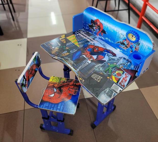 Kids Spiderman Study Desk - main view
