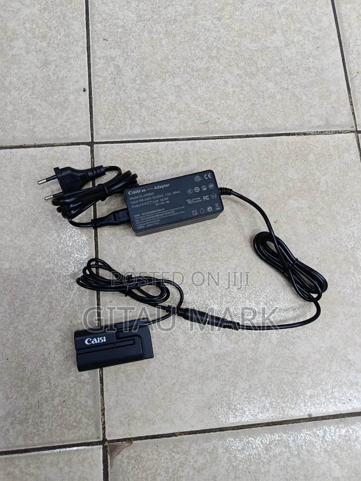 Caisi Np F550/570/ External Battery Adapter
