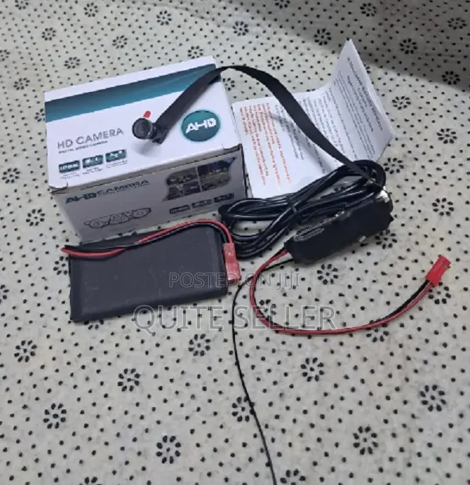 Pinhole Spy Wifi Hidden CCTV Camera - 1080p Hd Video //1080p