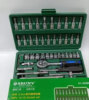 46 Pieces Socket Wrench