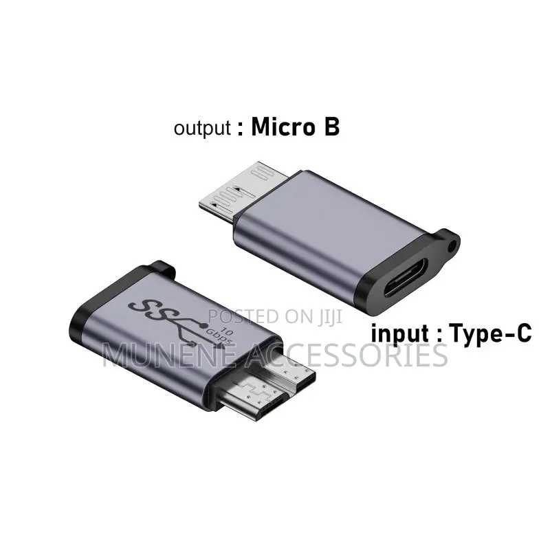 Usb to Microb Male Adapter Usb C Male to Microb Adapter