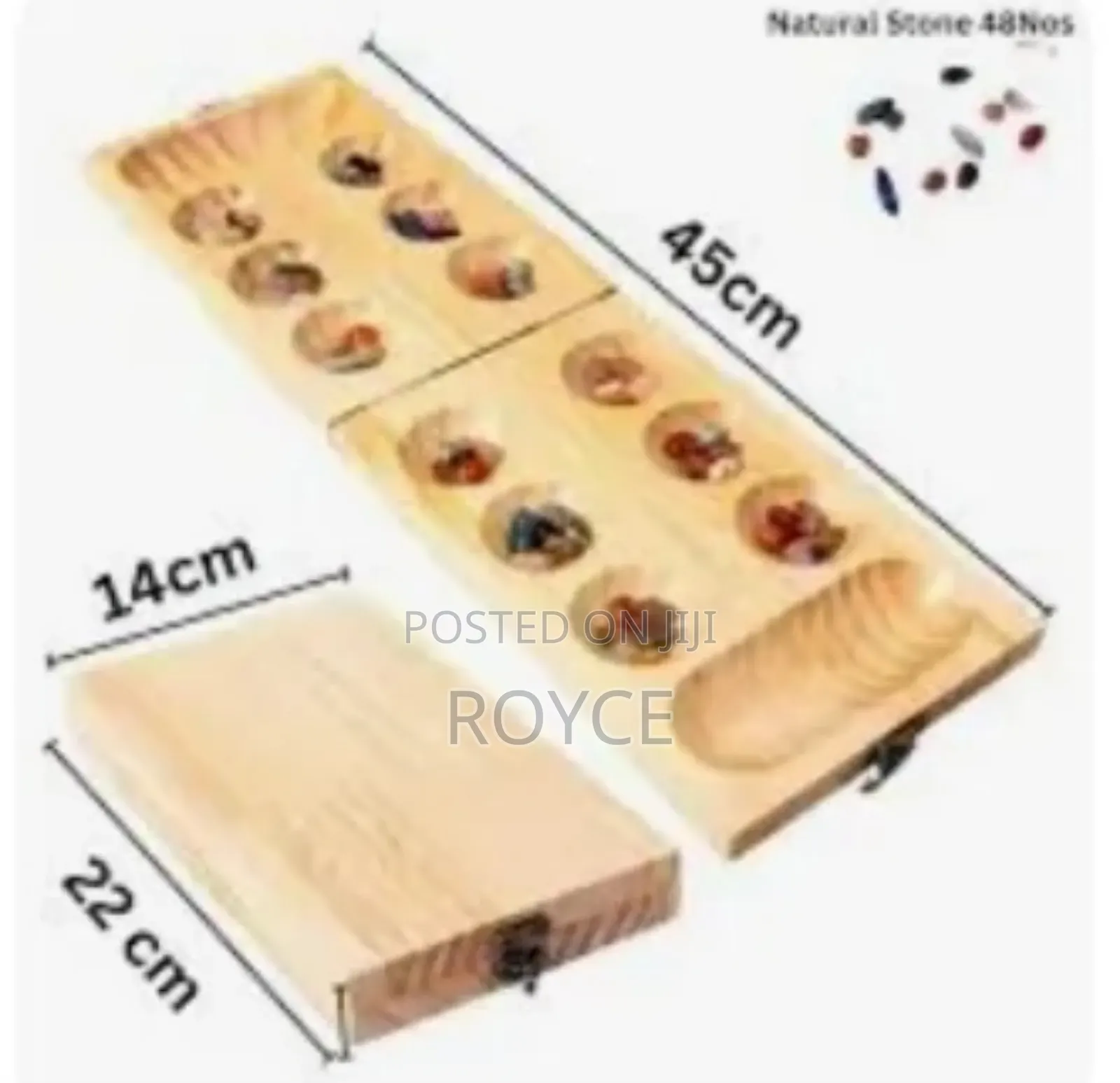 Natural Stone Mancala Game
