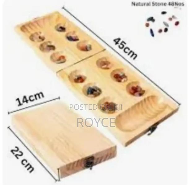 Natural Stone Mancala Game - thumbnail 4