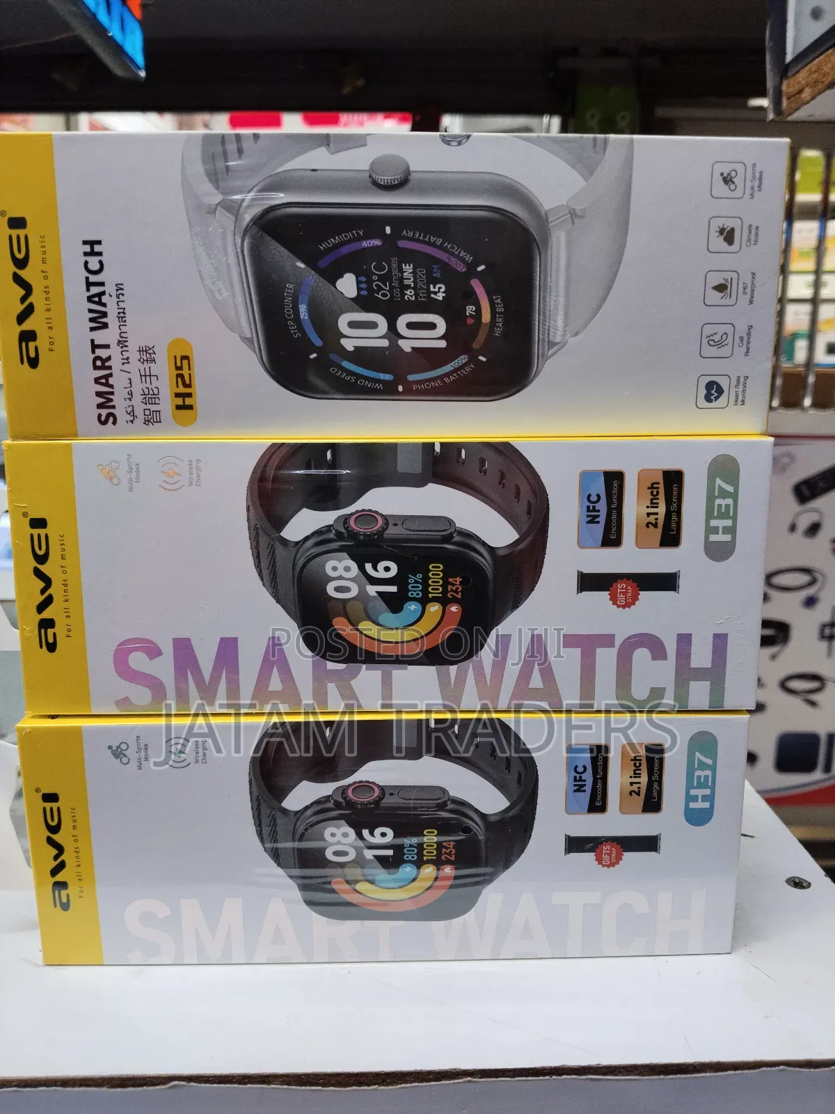 Awei Smart Watch Available (H37)