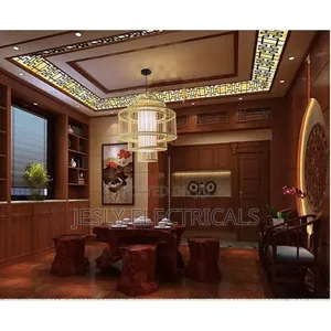 Creative Zen Retro Pendant Light Restaurant Lamp