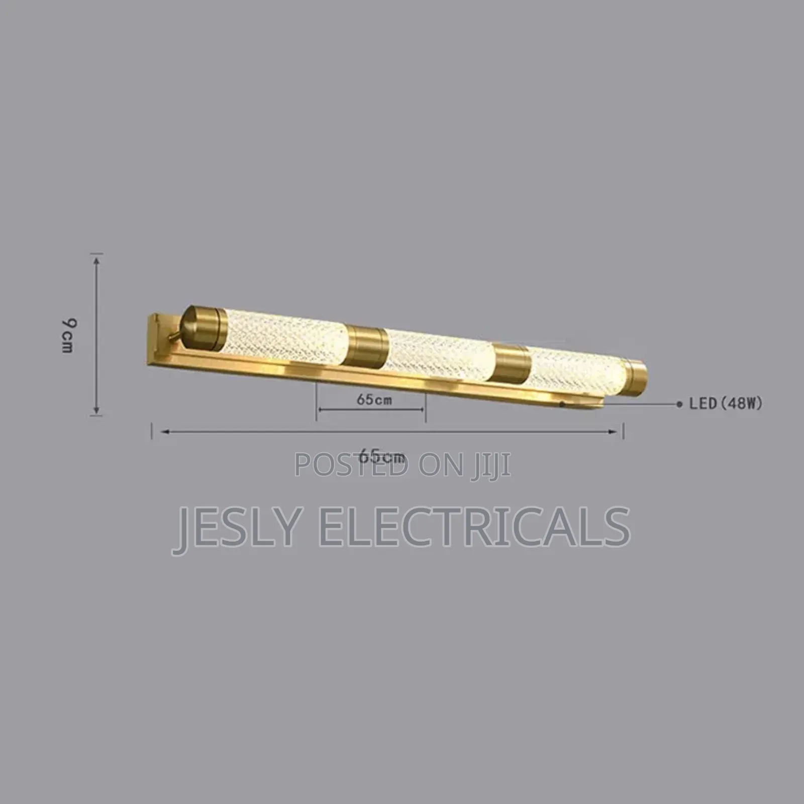 Acrylic Vanity Mirror Wall Light,