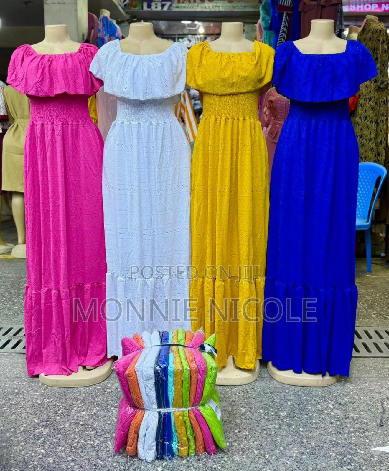 Summer Dresses/White Beach Dress.