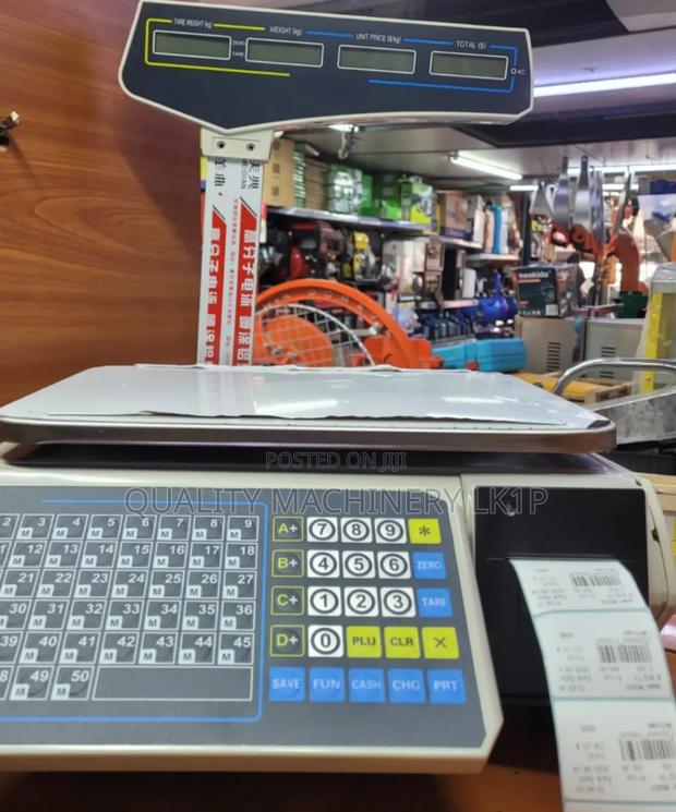 Accurate Receipt /Memory /Barcode Weighing Scales