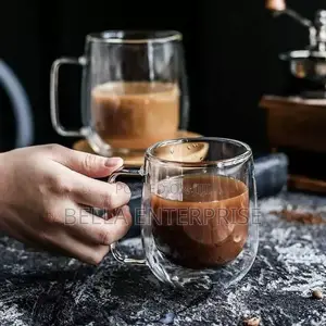 Borosilicate Double Walled Mug 350ml