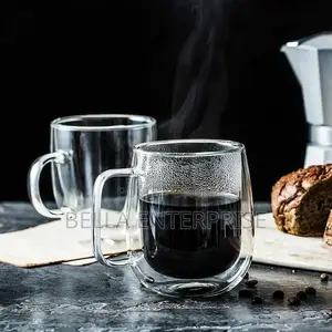 Borosilicate Double Walled Mug 350ml