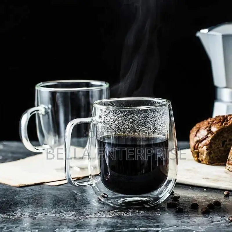Borosilicate Double Walled Mug 350ml