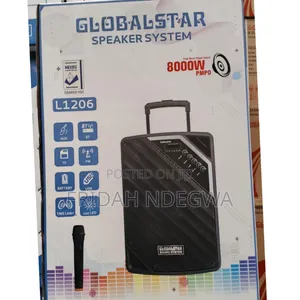 Globalstar Portable Club 12 Inches Trolley Portable Speaker