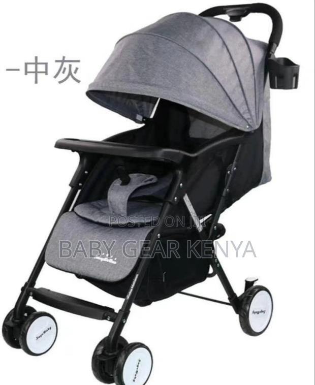 Travel-Friendly Baby Stroller With Safety Belt