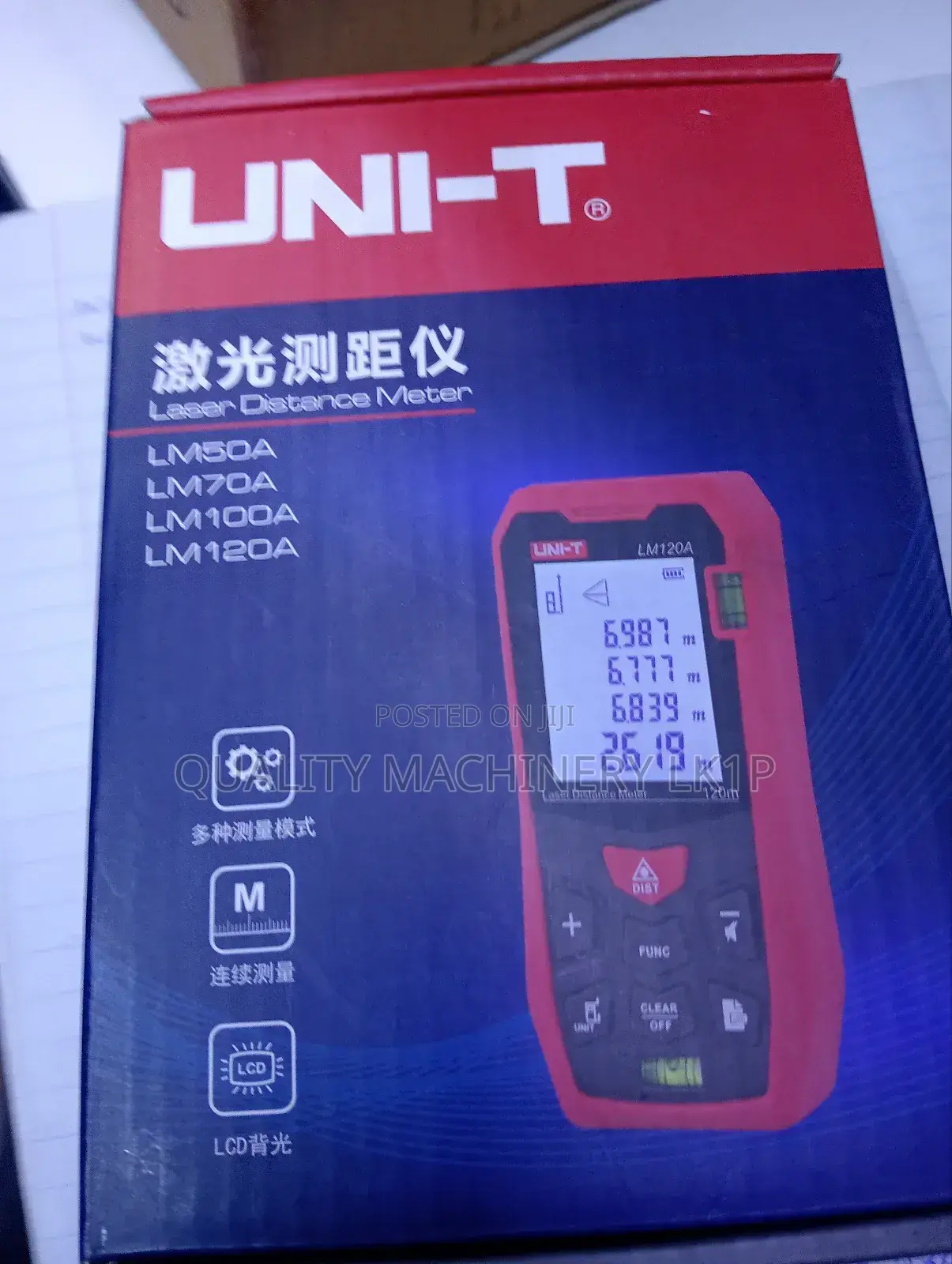 Unit 100m Digital Laser Meter
