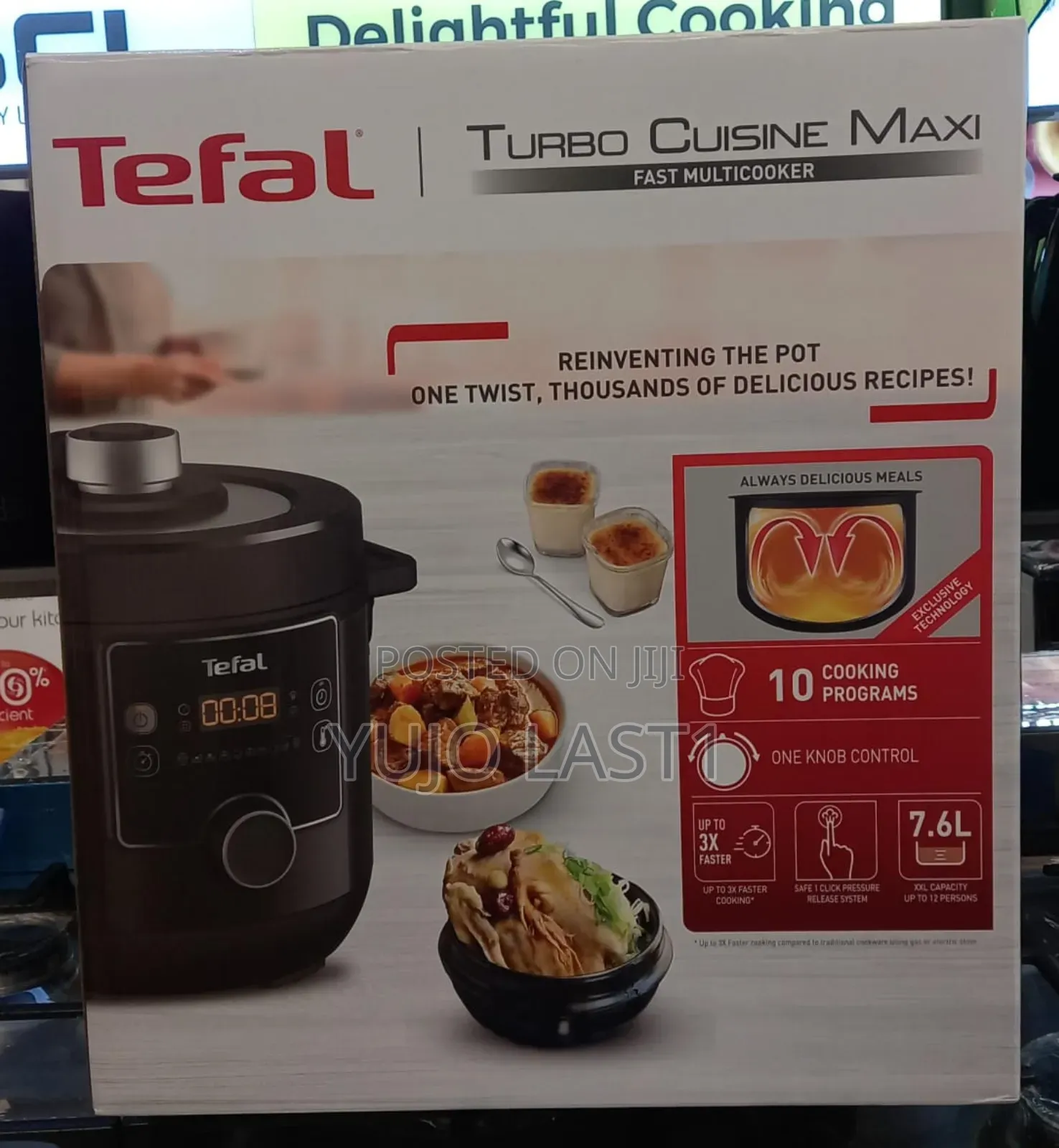 Tefal 7.5l Electric Multi Cooker Cy777865