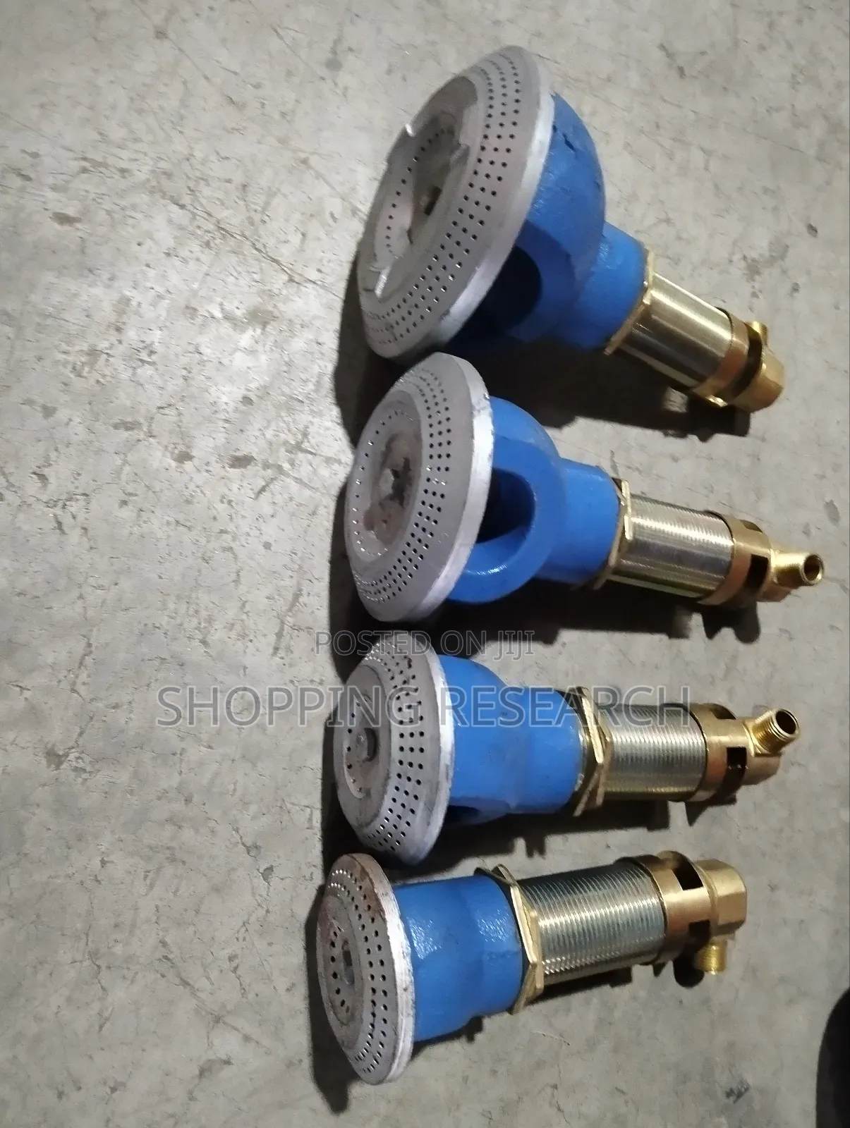 Gas Burners High Pressures & Accessories