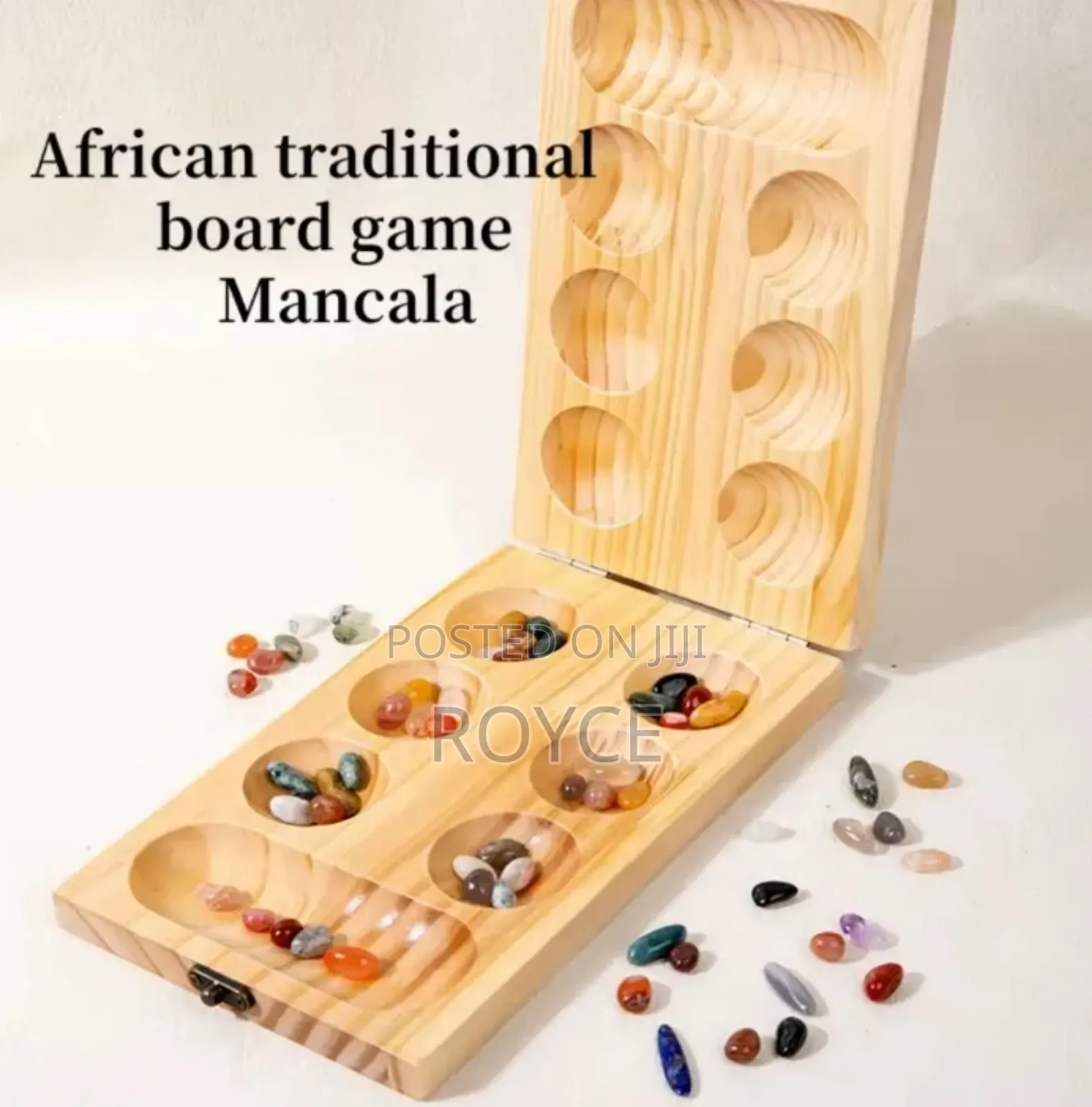 Natural Stone Mancala Game