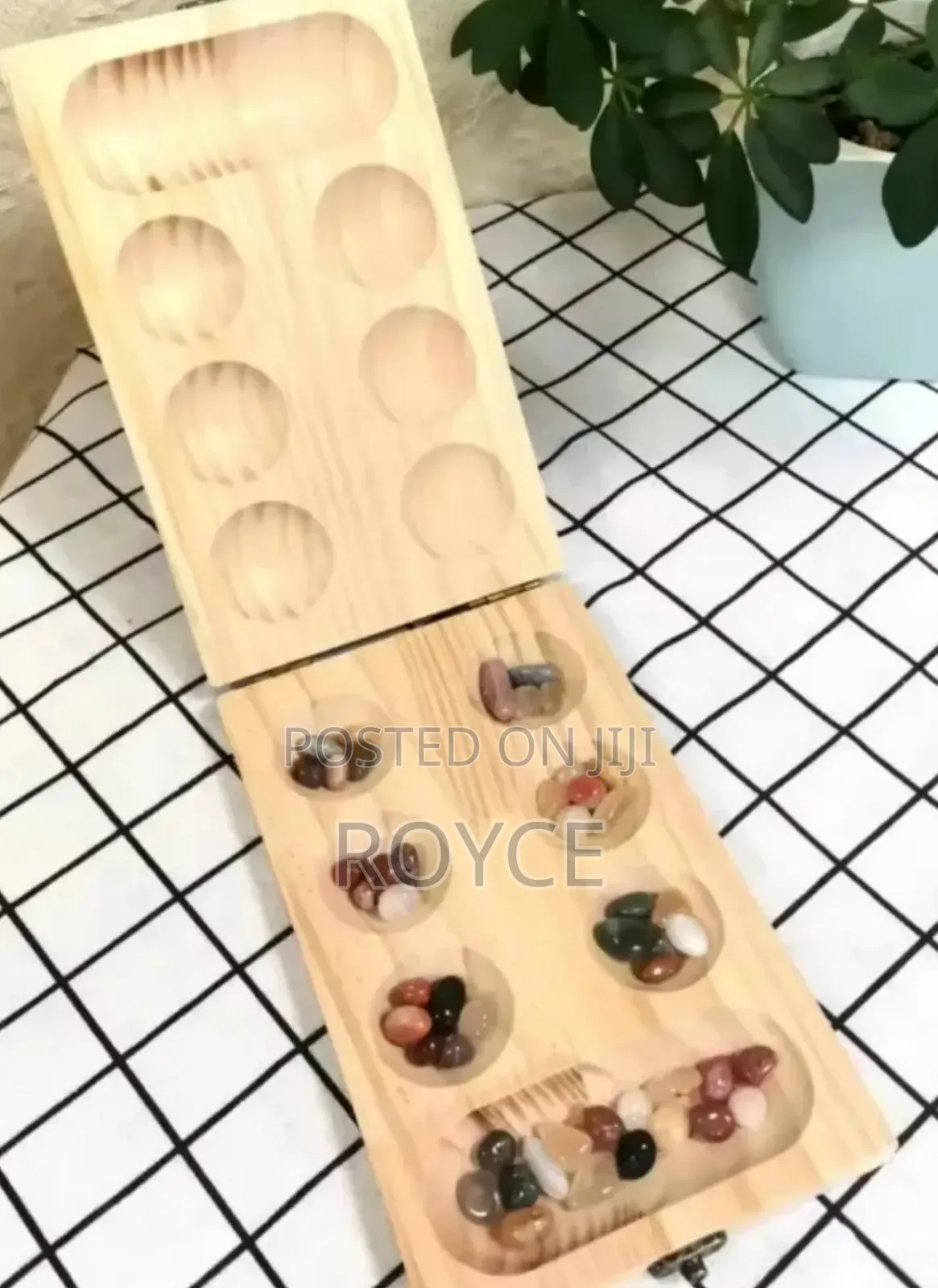 Natural Stone Mancala Game