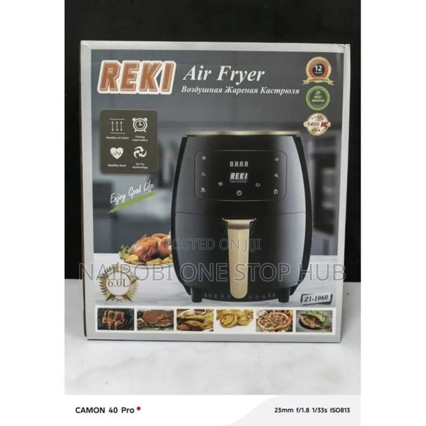 6.0l Air Fryer, Reki
