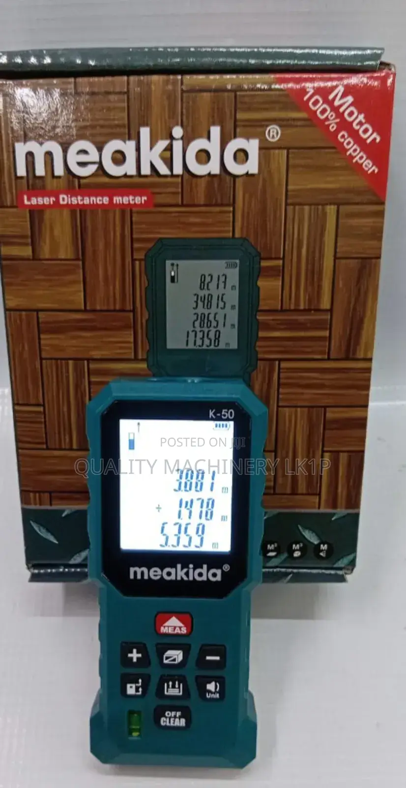 Ideal Meakida Laser Meter Digital 50m