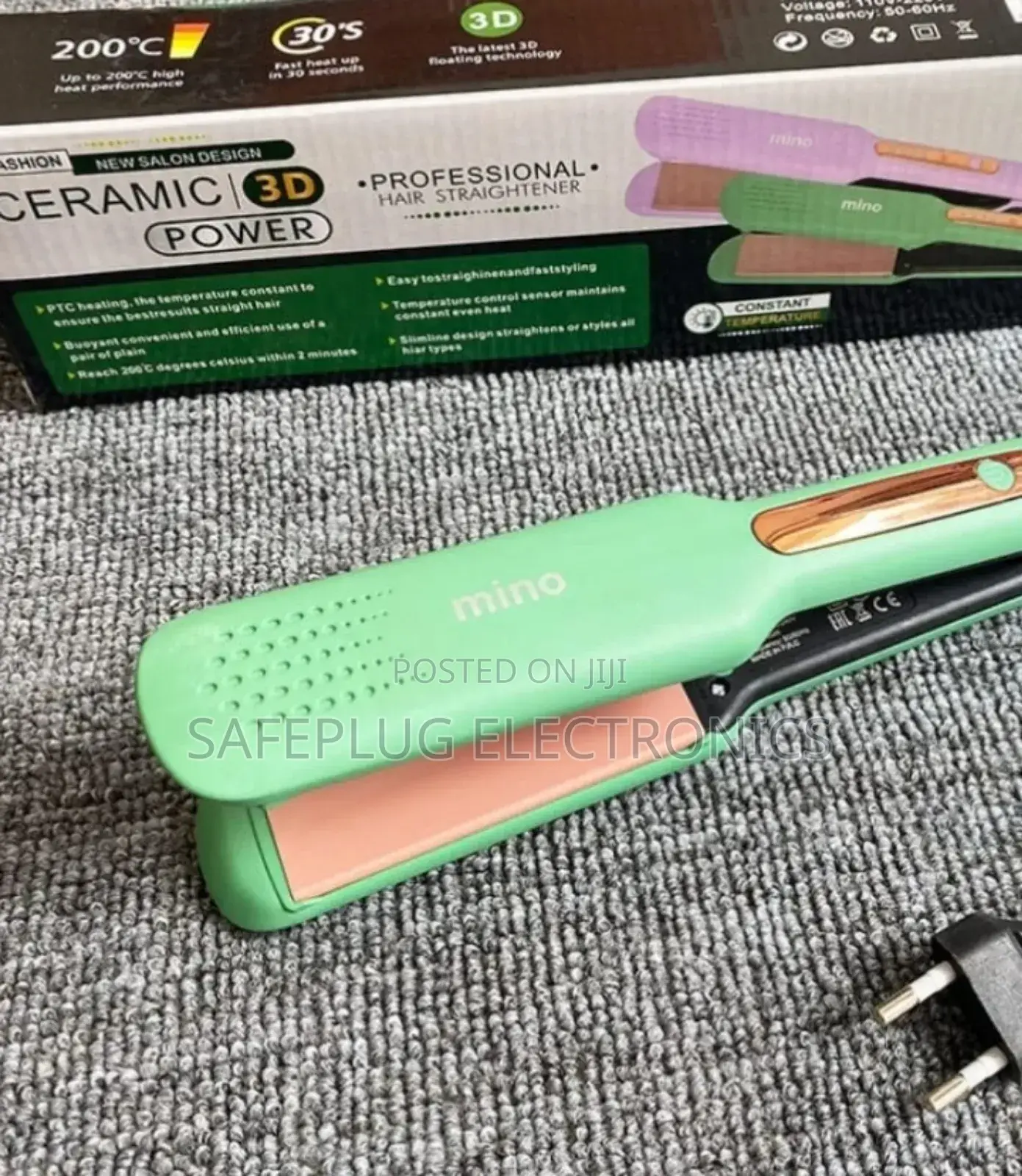 Ceramic Flat Iron Hair Straightener
