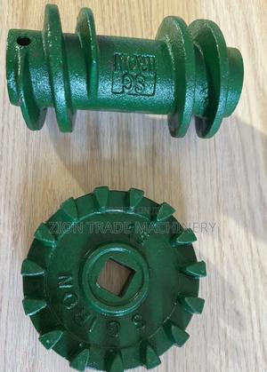 Chaft Cutter Worm Gear Jaws - main view