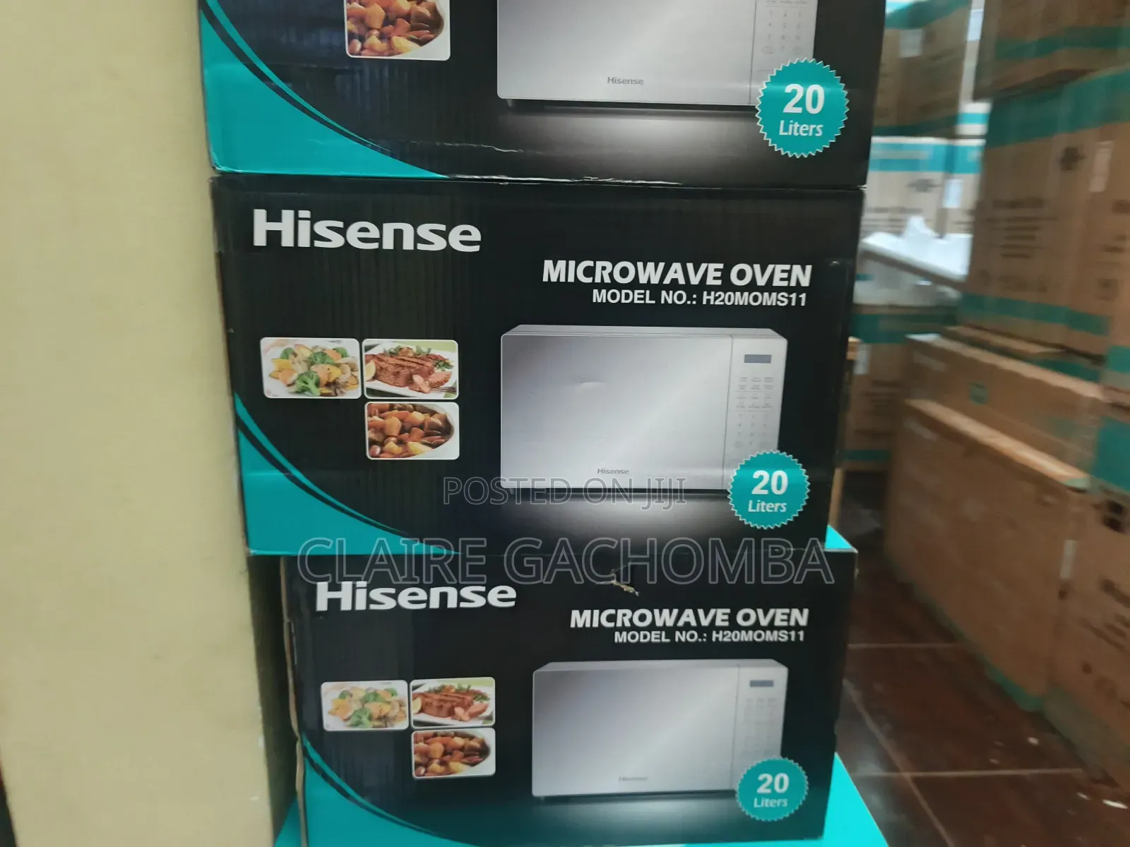 Hisense 700w 20l Digital Microwave Oven-Silver+2yrs Warranty
