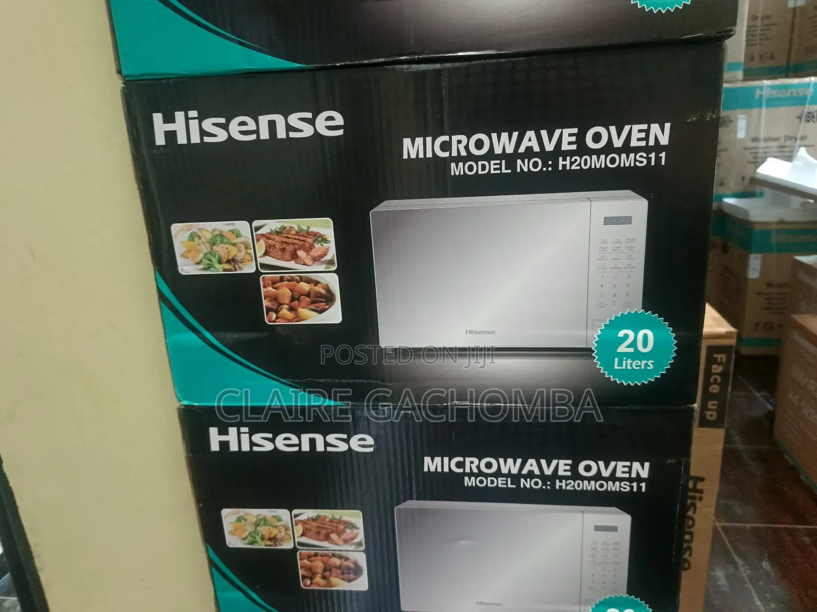 Hisense 700w 20l Digital Microwave Oven-Silver