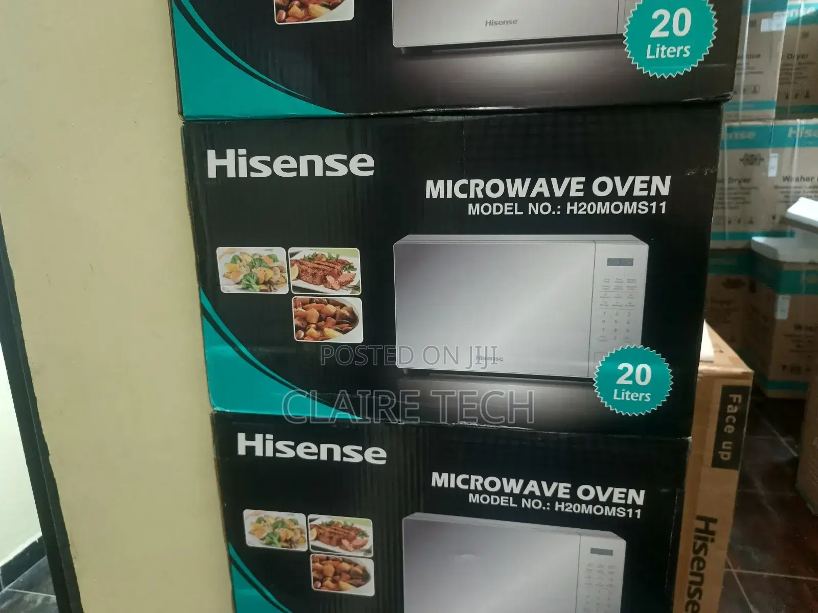 Hisense 20l Digital Microwave Oven-Silver+2yrs Warranty