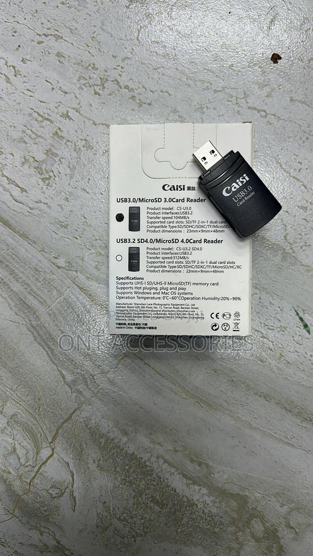 Caisi Usb 3.0 High Speed Sd and Micro Sd Card Reader - thumbnail 2